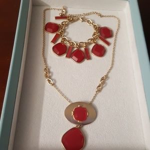 Necklace and bracelet set